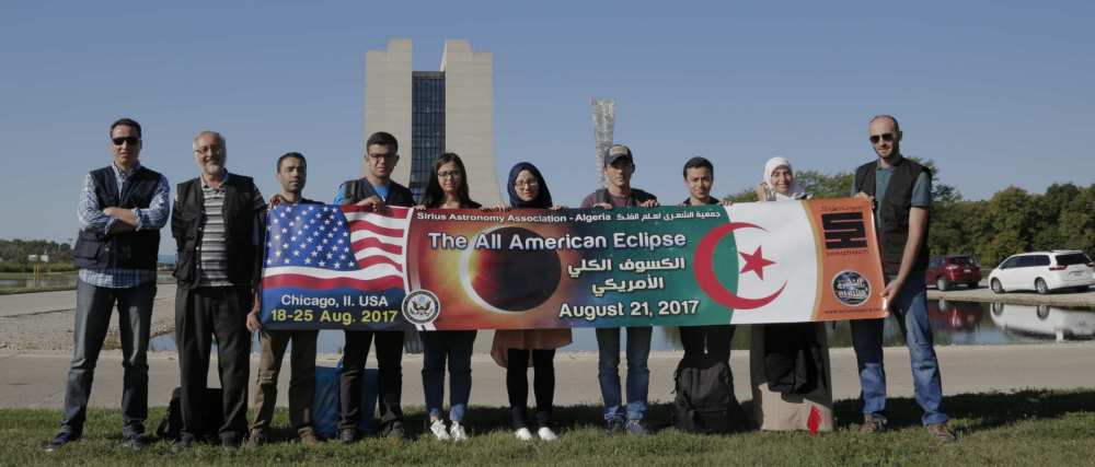 Fermilab Eclipse US Sirius Algeria Science