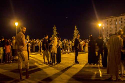 Total Lunar Eclipse Constantine Algeria Emir Abdelkader
