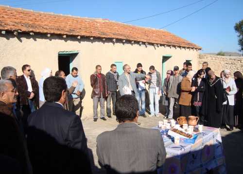 The native home of Larbi Ben M'hidi at the Douar Al- Kawahi near Ain Mlila