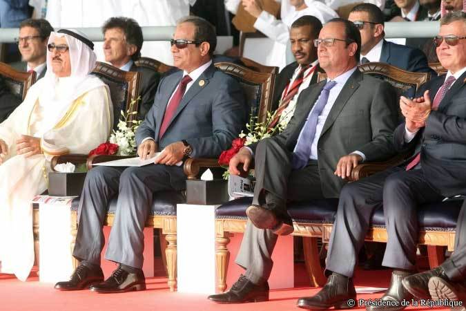 Sissi et ses soutiens Hollande