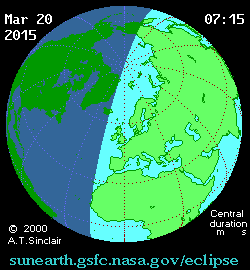 Eclipse Algeria animation Sirius