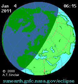 Solar Eclipse 4 Jan 2011