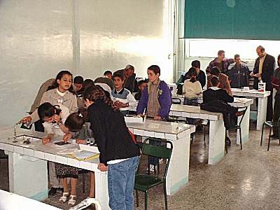 View of the ongoing workshop room 2