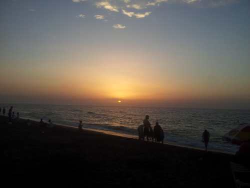 Sunset kashafa Sirius Scout Camp Zemmouri Astronomy