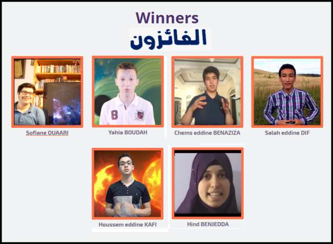 Winners Race To Space 2016 Algeria