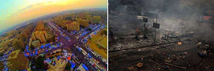 Rabia Adaouiya square Sirius 2015 Massacre