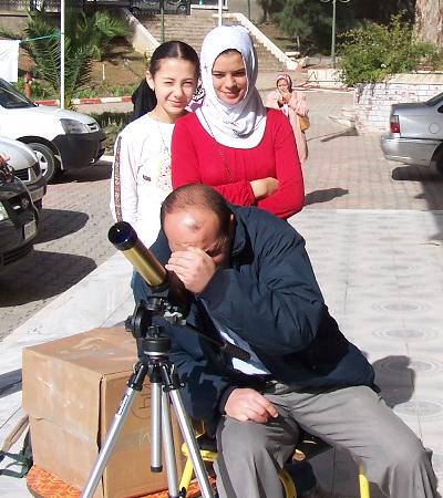 astronome Algerie Sirius science IYA 2009 Tthe Gabrielle and Camille Flammarion medal.
