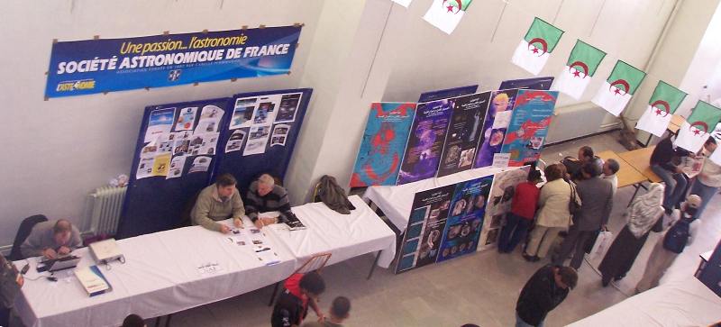 Astronomie Algérie amateurs association Festival exhibit Sirius SAF and Antikythera