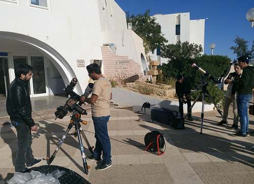 SAT Sirius astronomie Tunisie science jeunesse universitéErathostene Science Egypt Sirius Algeria Science astronomy 2018 Algeria علم الفك الجزائر قسنطينة